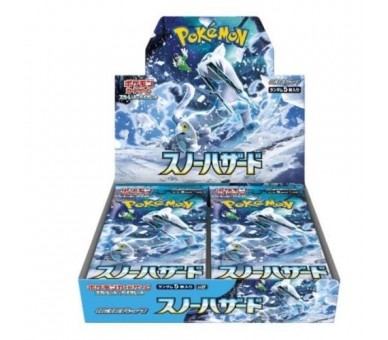 Pokemon Box 30 Buste Snow Hazard JP