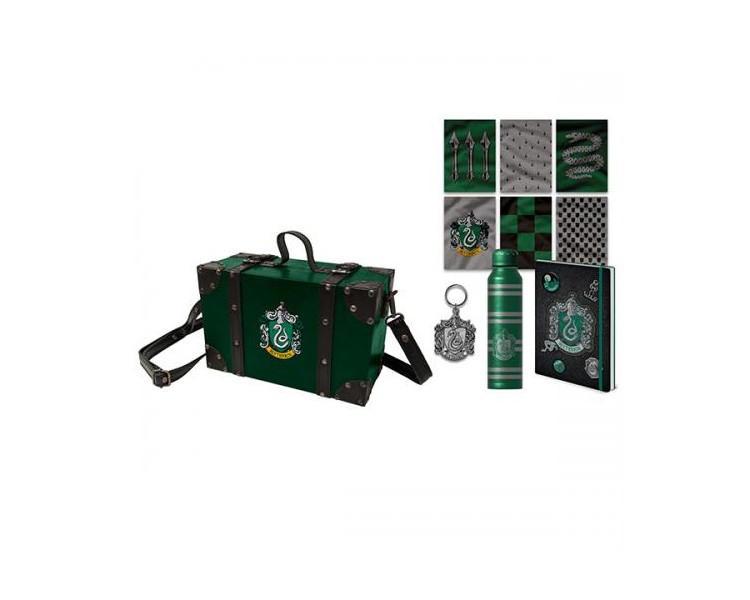 Harry Potter (Colourful Crest Slytherin) Premium Gift Set