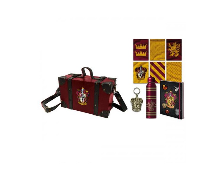 Harry Potter (Colourful Crest Gryffindor) Premium Gift Set