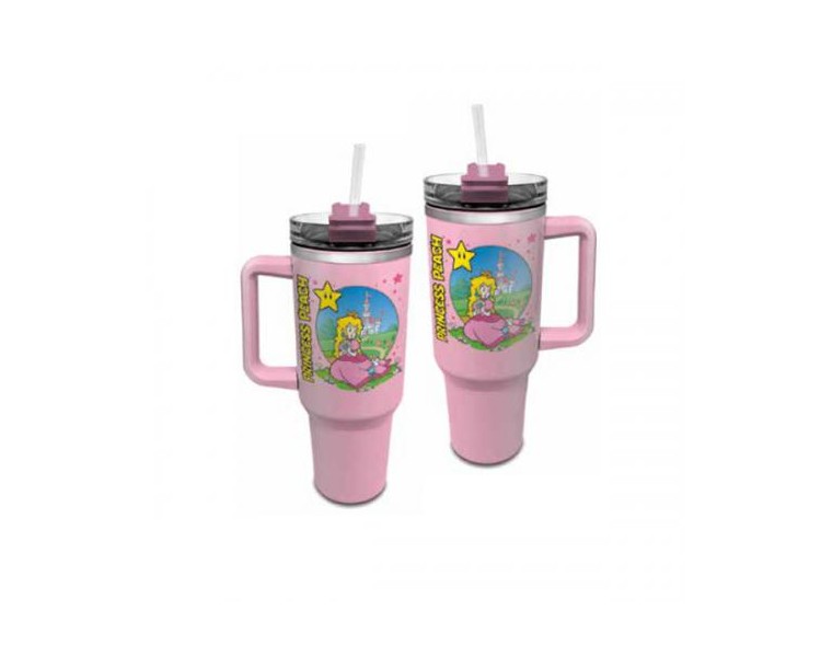 Super Mario: Peach 40oz Quart Cup