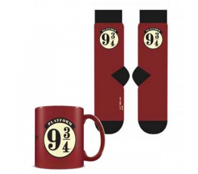 Harry Potter Mug & Sock Set: Platform 9 e 3/4