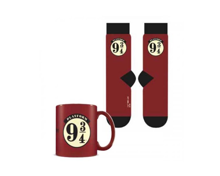 Harry Potter Mug & Sock Set: Platform 9 e 3/4