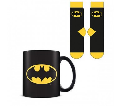 Batman Mug & Sock Set: Logo