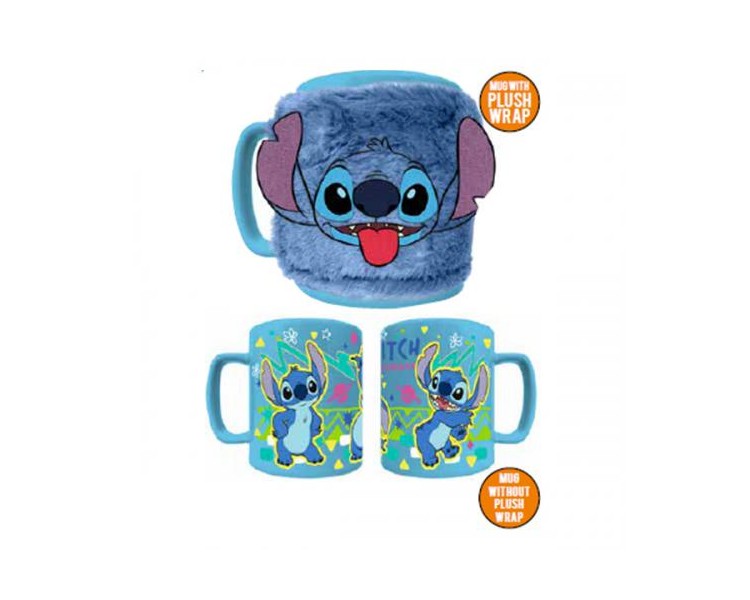 Disney Lilo & Stitch Tazza Fuzzy: Stitch