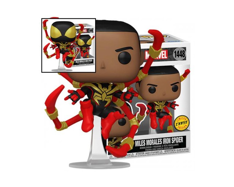 Funko POP! Marvel: Miles Morales Iron Spider (1448) w/CH