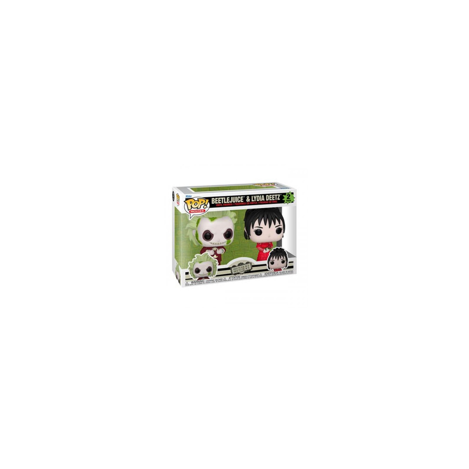 Funko POP! Beetlejuice 2: Beetlejuice & Lydia Deetz 2PK