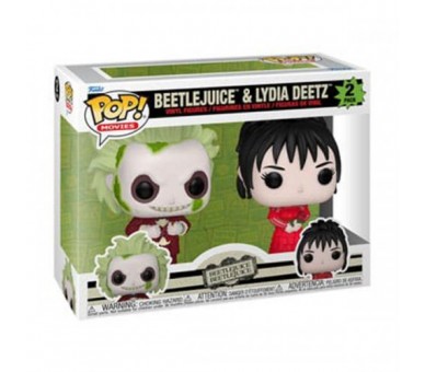 Funko POP! Beetlejuice 2: Beetlejuice & Lydia Deetz 2PK