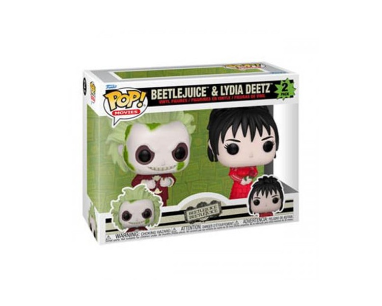 Funko POP! Beetlejuice 2: Beetlejuice & Lydia Deetz 2PK