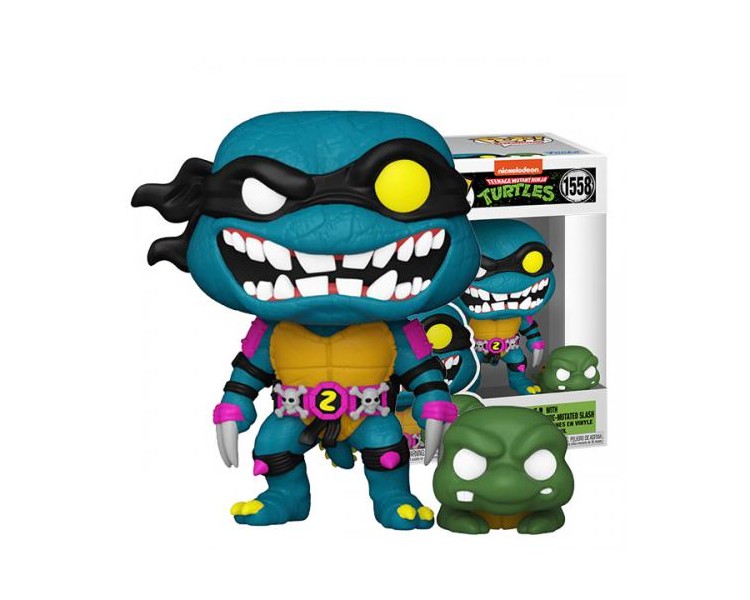 Funko POP! TMNT: Slash  w/Pre-mutated Turtle Slash (1558)