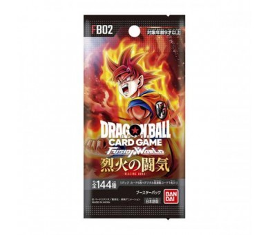 Dragon Ball Box 24 Buste Fusion World Blazing Aura FB-02 JP