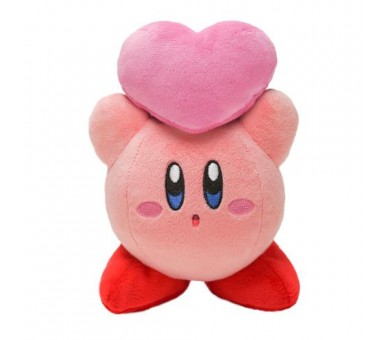 Nintendo Peluche Kirby: Kirby w/Heart 16cm