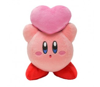 Nintendo Peluche Kirby: Kirby w/Heart 16cm