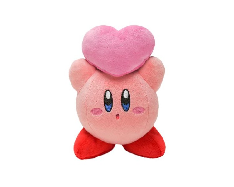 Nintendo Peluche Kirby: Kirby w/Heart 16cm