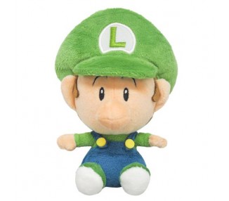 Nintendo Peluche Super Mario All Star: Baby Luigi 16cm