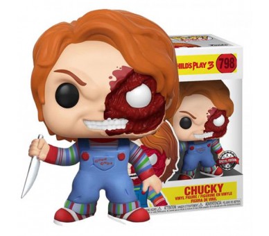 Funko POP! Childs Play 3: Chucky Half (798) EXM