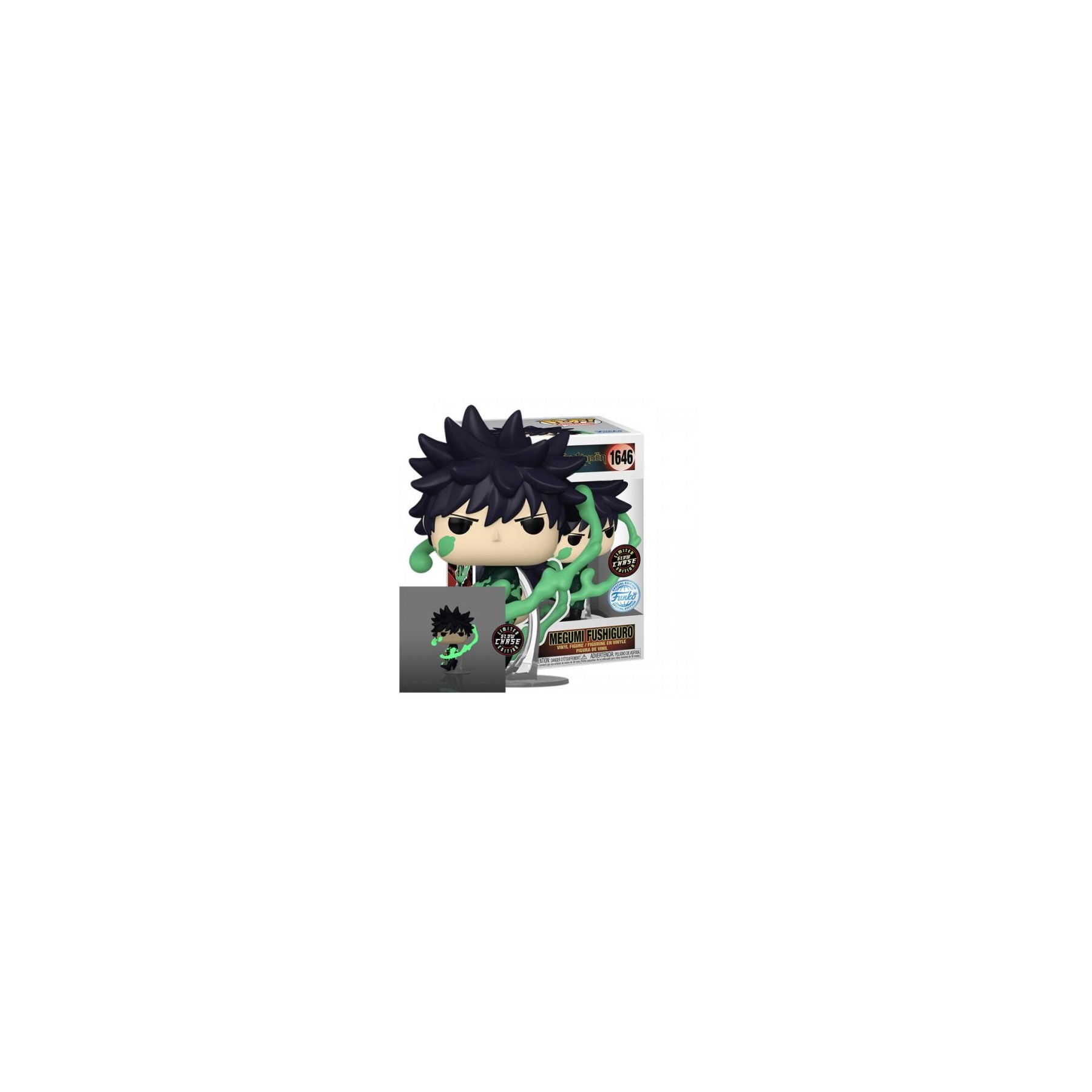 Funko POP! Jujutsu Kaisen: Megumi Fushiguro (1646) EXM CHASE