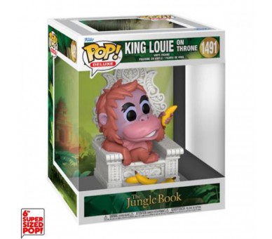 Funko POP! Jungle Book: King Louie on Throne (1491) DLX