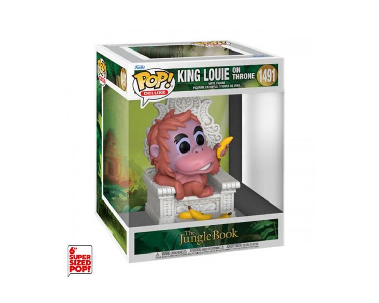 Funko POP! Jungle Book: King Louie on Throne (1491) DLX