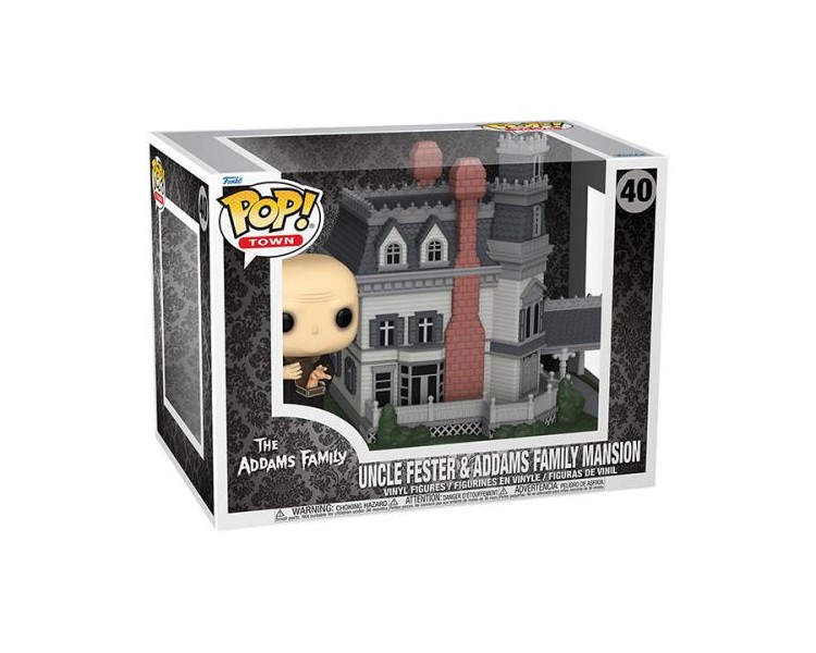 Funko POP! The Addams Family: Uncle Fester w/Home (40) DLX