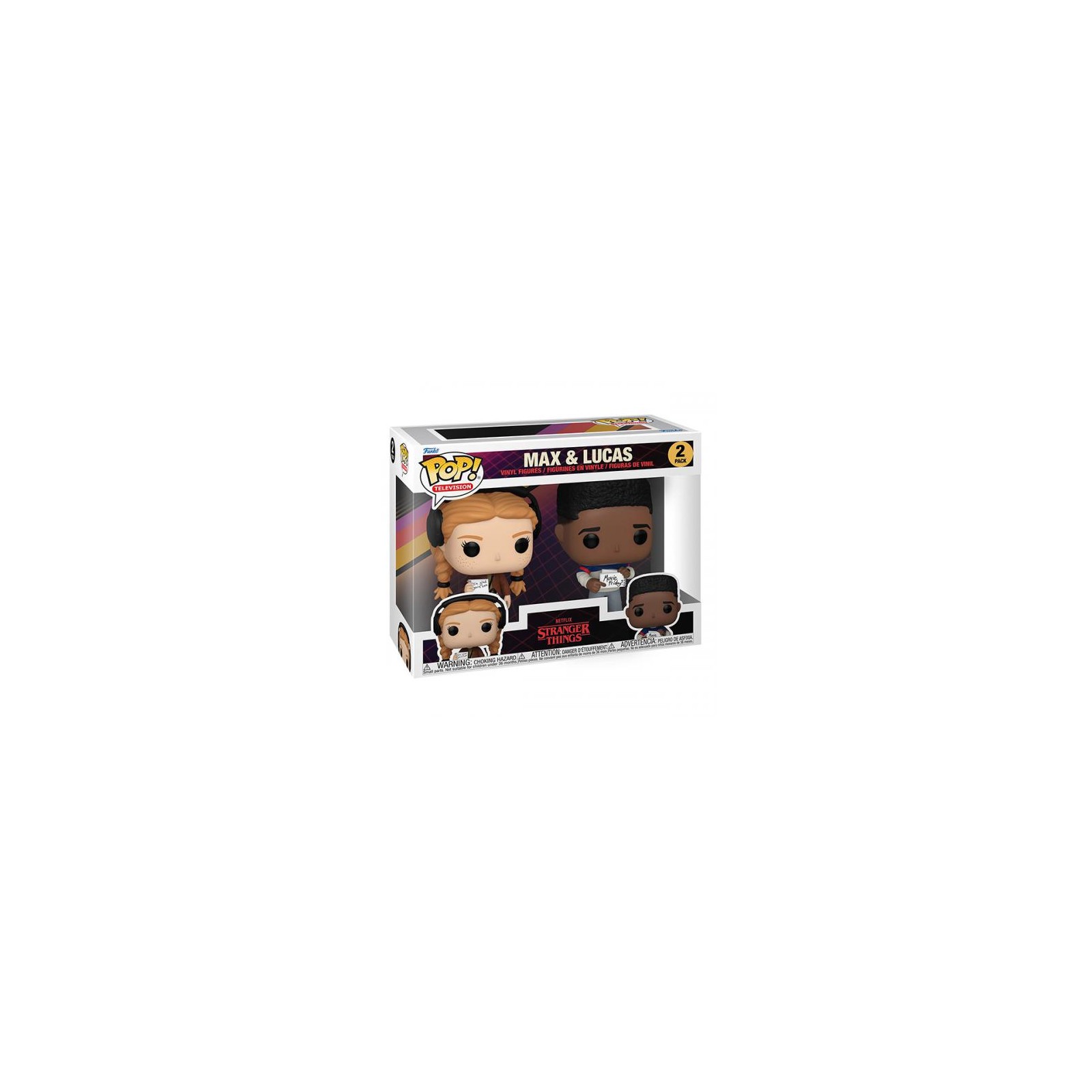 Funko POP! Stranger Things S4: Max & Lucas (2PK)