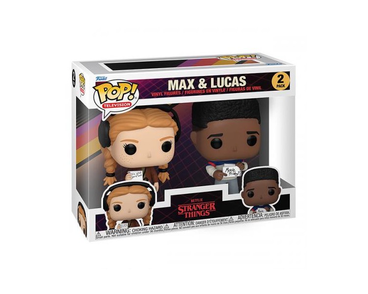 Funko POP! Stranger Things S4: Max & Lucas (2PK)