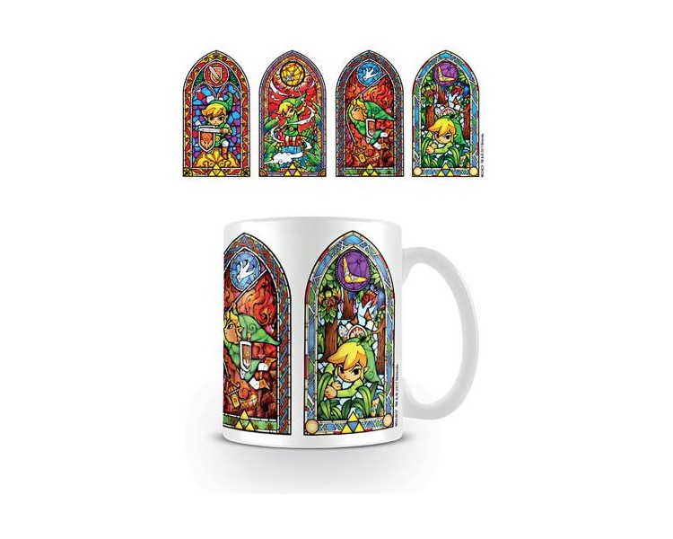 The Legend of Zelda Tazza 320ml Subli: Stained Glass