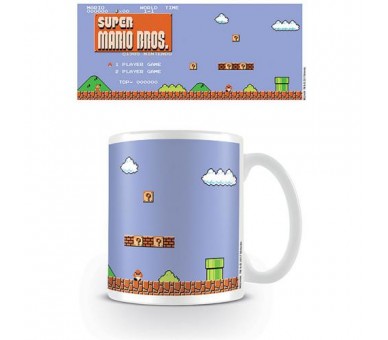 Super Mario Tazza 320ml Subli: Retro Title