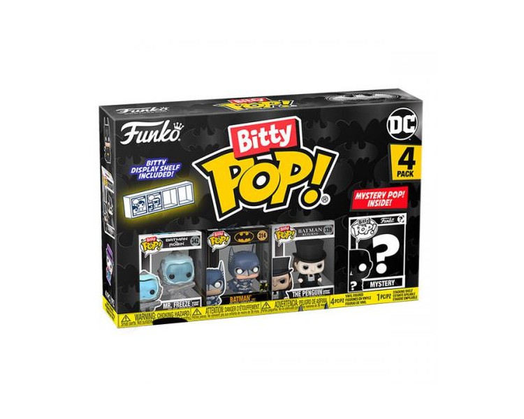 Funko Bitty POP! 4 Pack Batman 85Th: Freeze