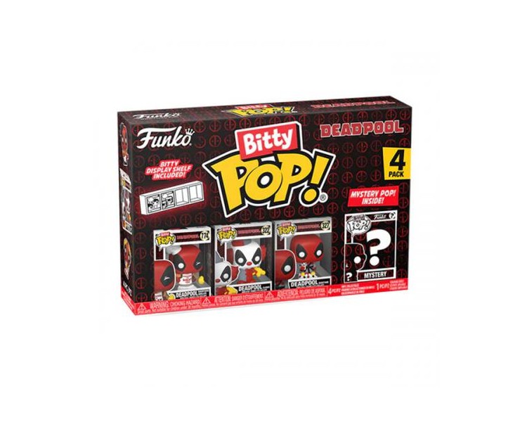 Funko Bitty POP! 4 Pack Marvel Deadpool: BBQ Master