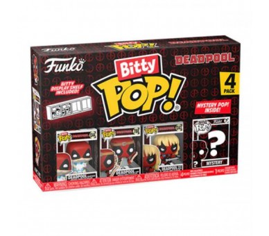 Funko Bitty POP! 4 Pack Marvel Deadpool: Sleepover