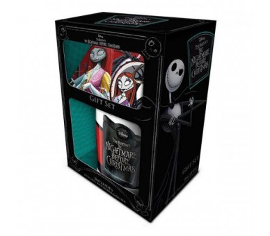 TNBC Jack & Sally Tazza/Coaster/Keychain Gift Set