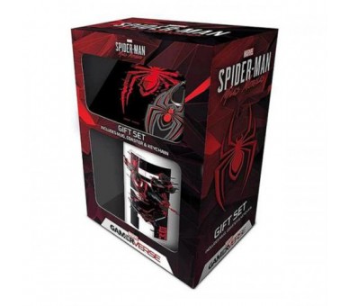 Spider-Man MM Web Glitch Tazza/Coaster/Keychain Gift Set