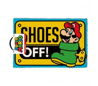 Super Mario Zerbino Shoes Off Colour 40x57cm