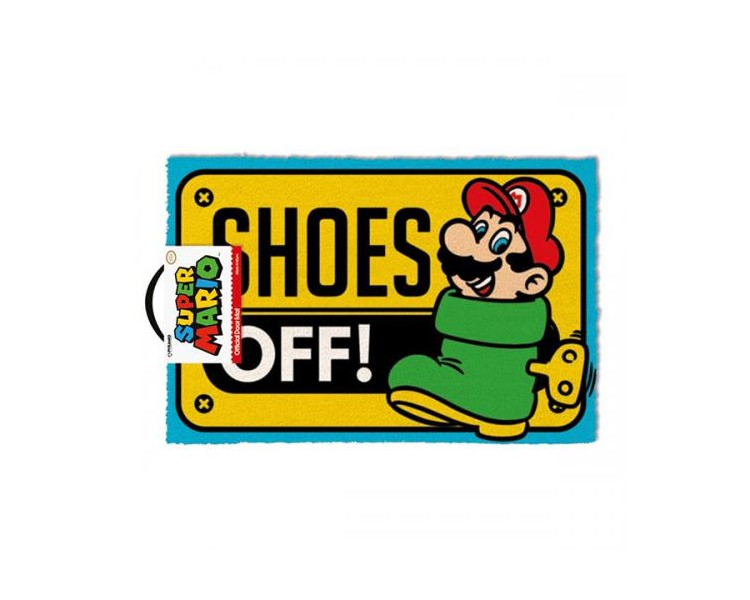 Super Mario Zerbino Shoes Off Colour 40x57cm