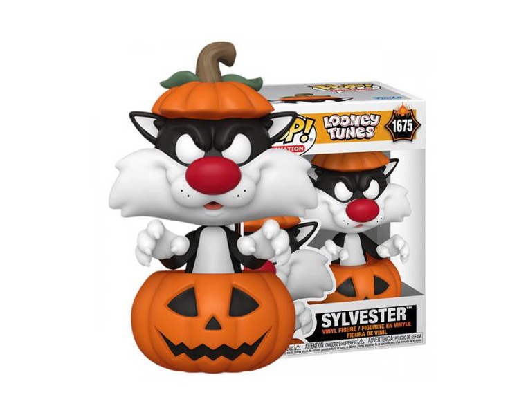 Funko POP! Looney Tunes: Sylvester w/Pumpkin (1675)