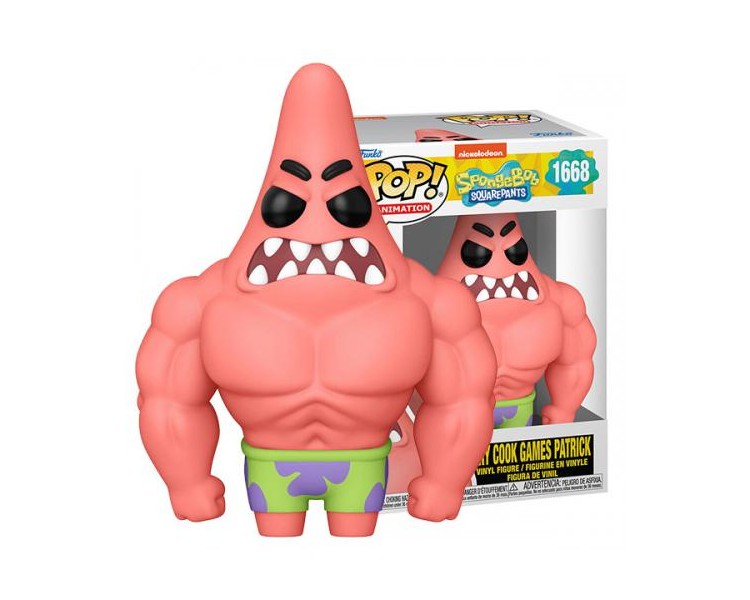 Funko POP! SpongeBob 25Th: Fry Cook Games Patrick (1668)