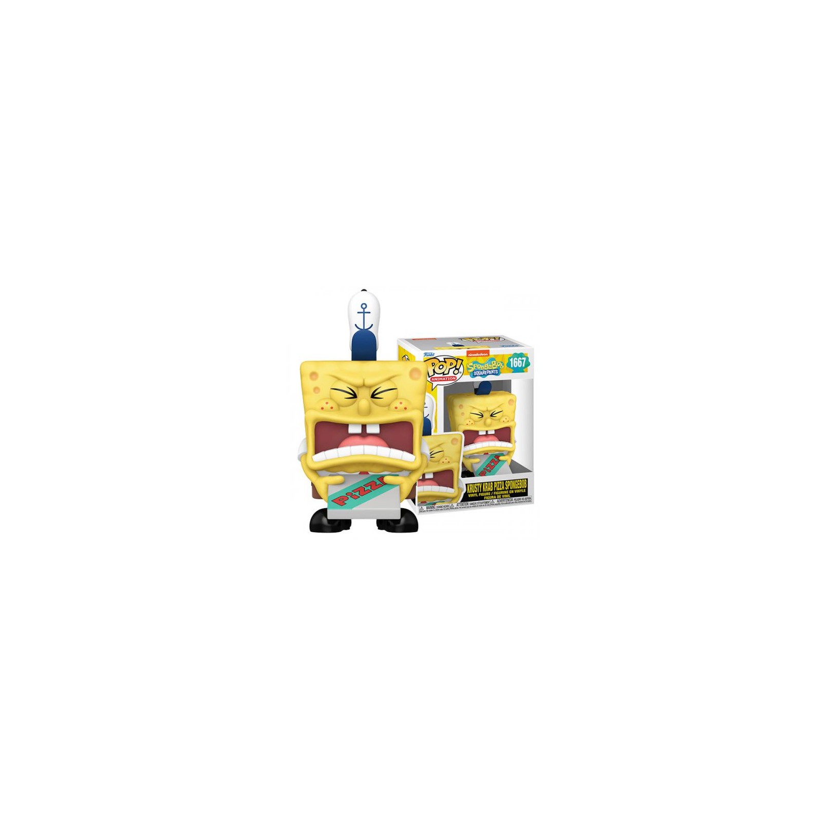 Funko POP! SpongeBob 25Th: Krusty Krab Pizza Spongebob 1667