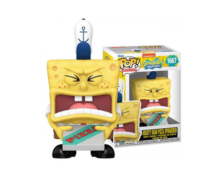 Funko POP! SpongeBob 25Th: Krusty Krab Pizza Spongebob 1667