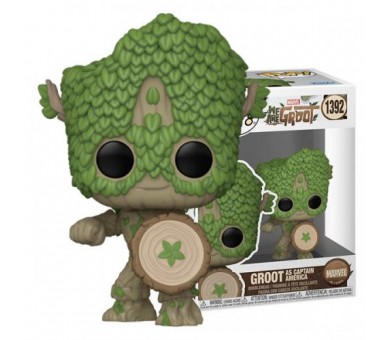 Funko POP! Marvel 85Th: We are Groot as Cap America (1392)