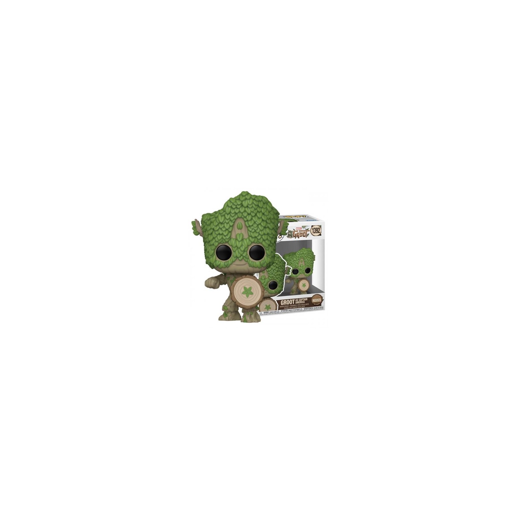 Funko POP! Marvel 85Th: We are Groot as Cap America (1392)