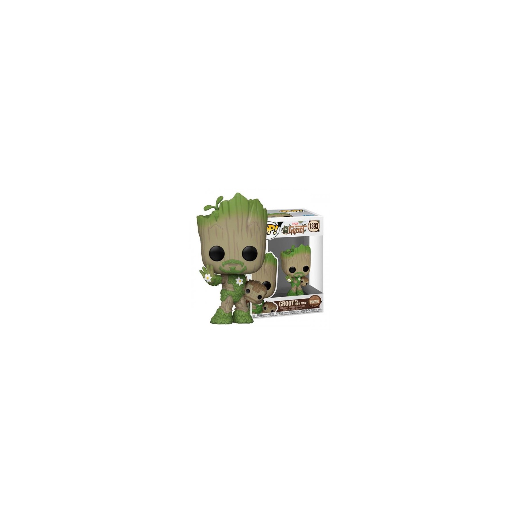 Funko POP! Marvel 85Th: We are Groot as Iron Man (1393)