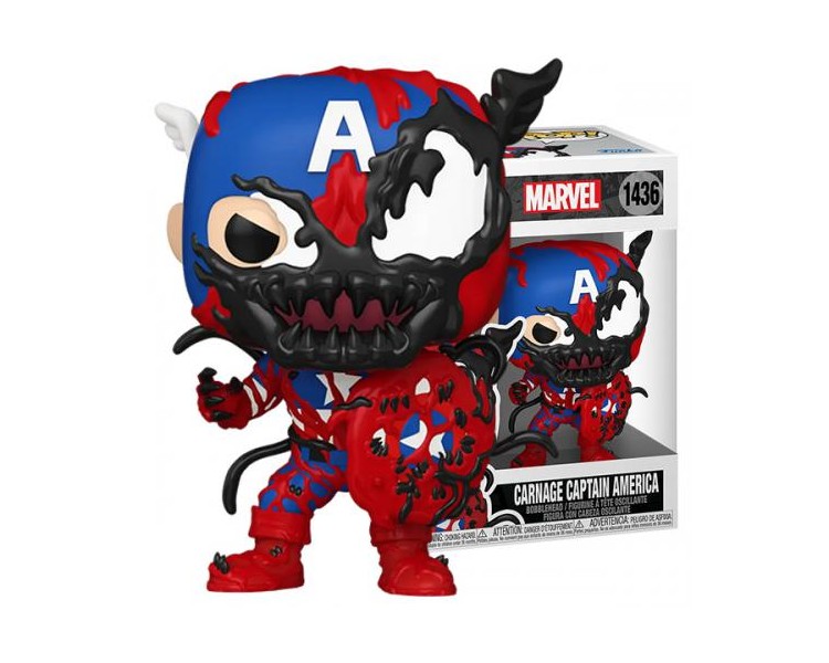 Funko POP! Marvel: Carnage Captain America (1436)