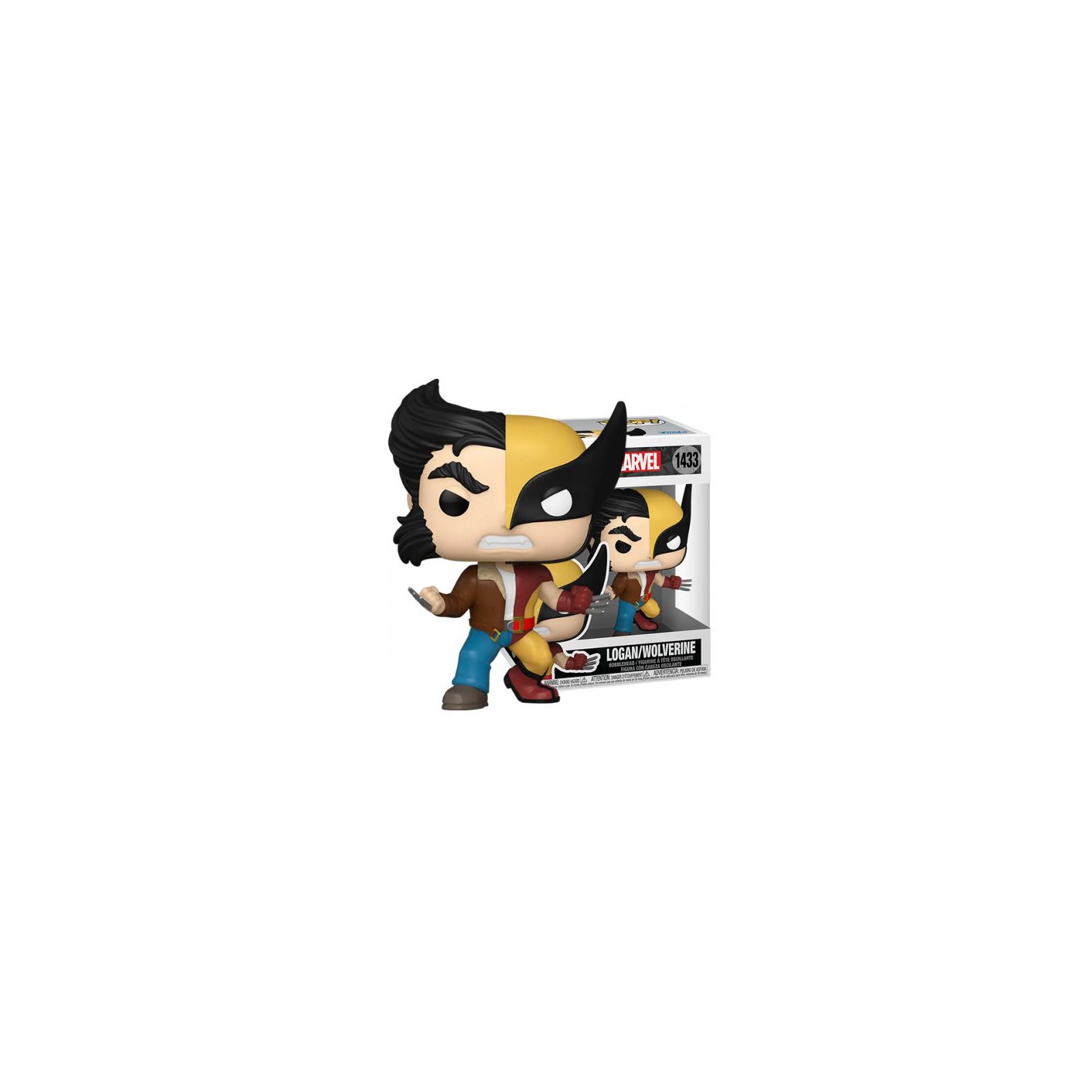 Funko POP! Marvel: Split Logan/Wolverine (1433)