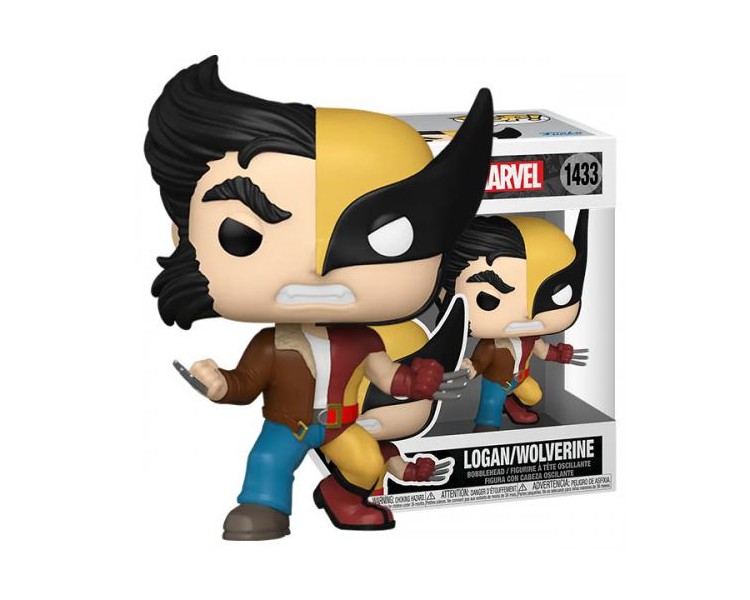 Funko POP! Marvel: Split Logan/Wolverine (1433)