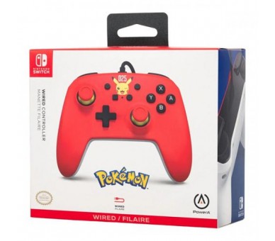 Pro Controller Wired Laughing Pikachu PowerA