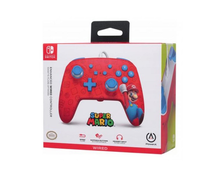 PowerA NSW ENH Wired Controller WOO HOO MARIO