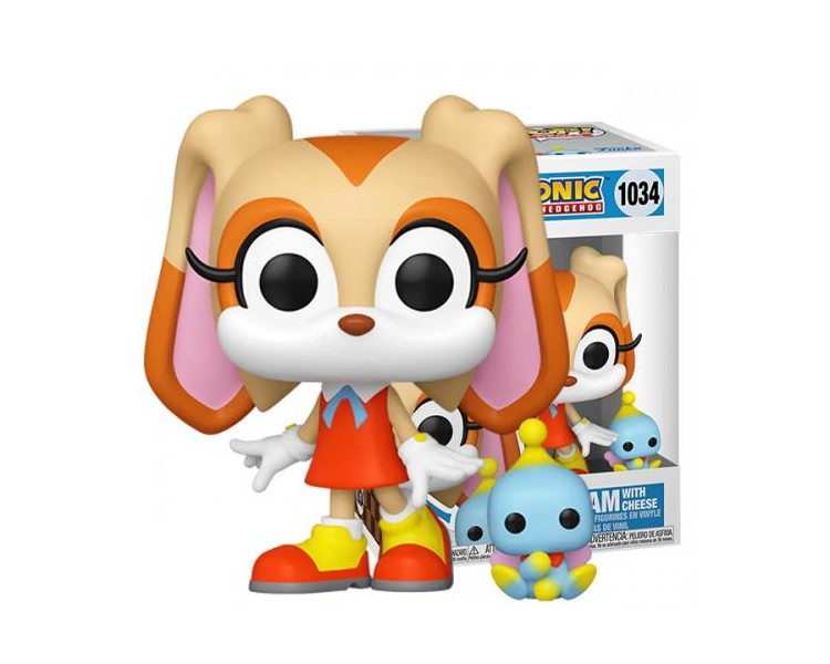 Funko POP! Sonic the Hedgehog: Cream w/Cheese (1034)