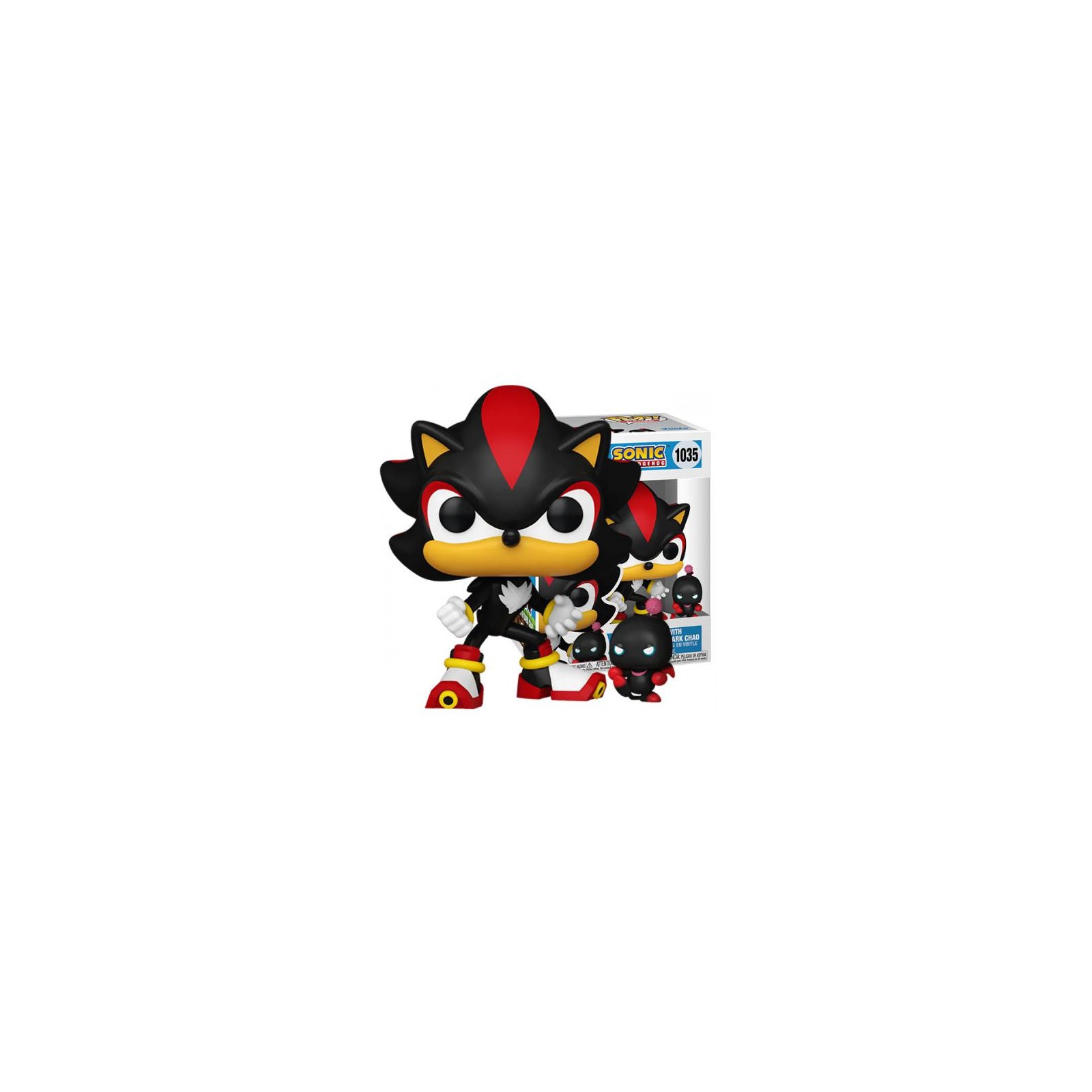 Funko POP! Sonic the Hedgehog: Shadow w/Dark Chao (1035)