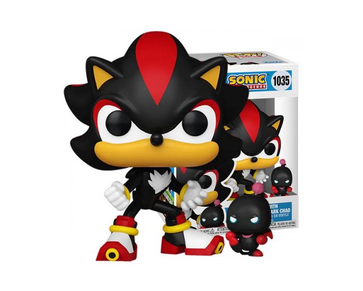 Funko POP! Sonic the Hedgehog: Shadow w/Dark Chao (1035)