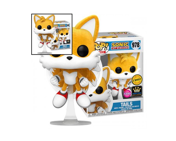 Funko POP! Sonic the Hedgehog: Tails (978) w/CH EXM SS FLKD